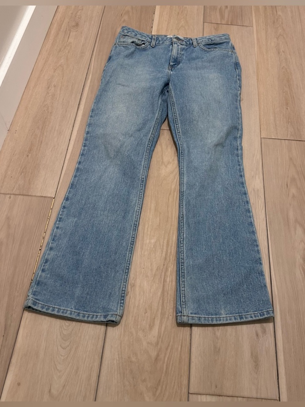 LondonJeans‎ Y2K Medium Wash Bootcut Jeans Size 8 / Waist 28”